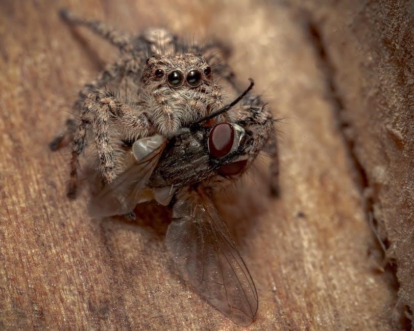 jumping spider feeding guide